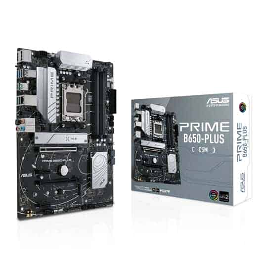 ASUS AMD PRIME B650-PLUS-CSM DDR5 PCIe 4.0 ATX Motherboard